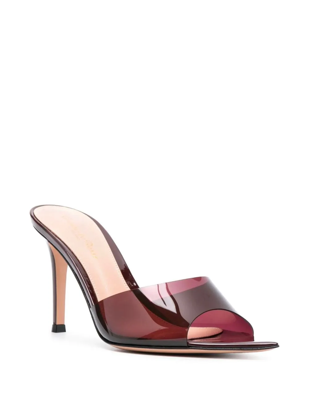 Elle Patent-Leather Sandals by Gianvito Rossi