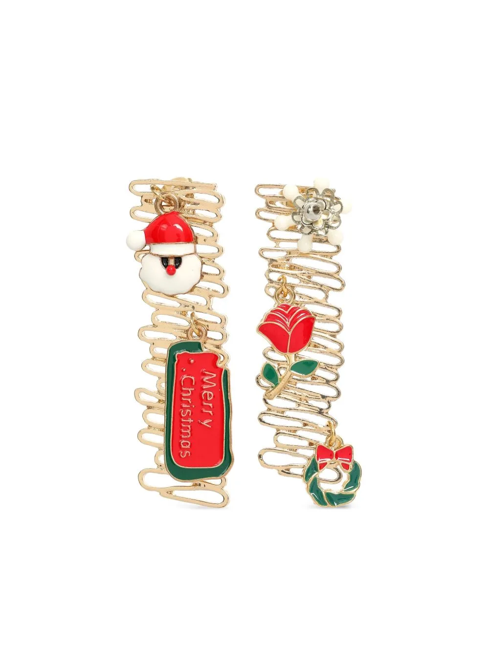 Drop-Design Earrings by Amir Slama
