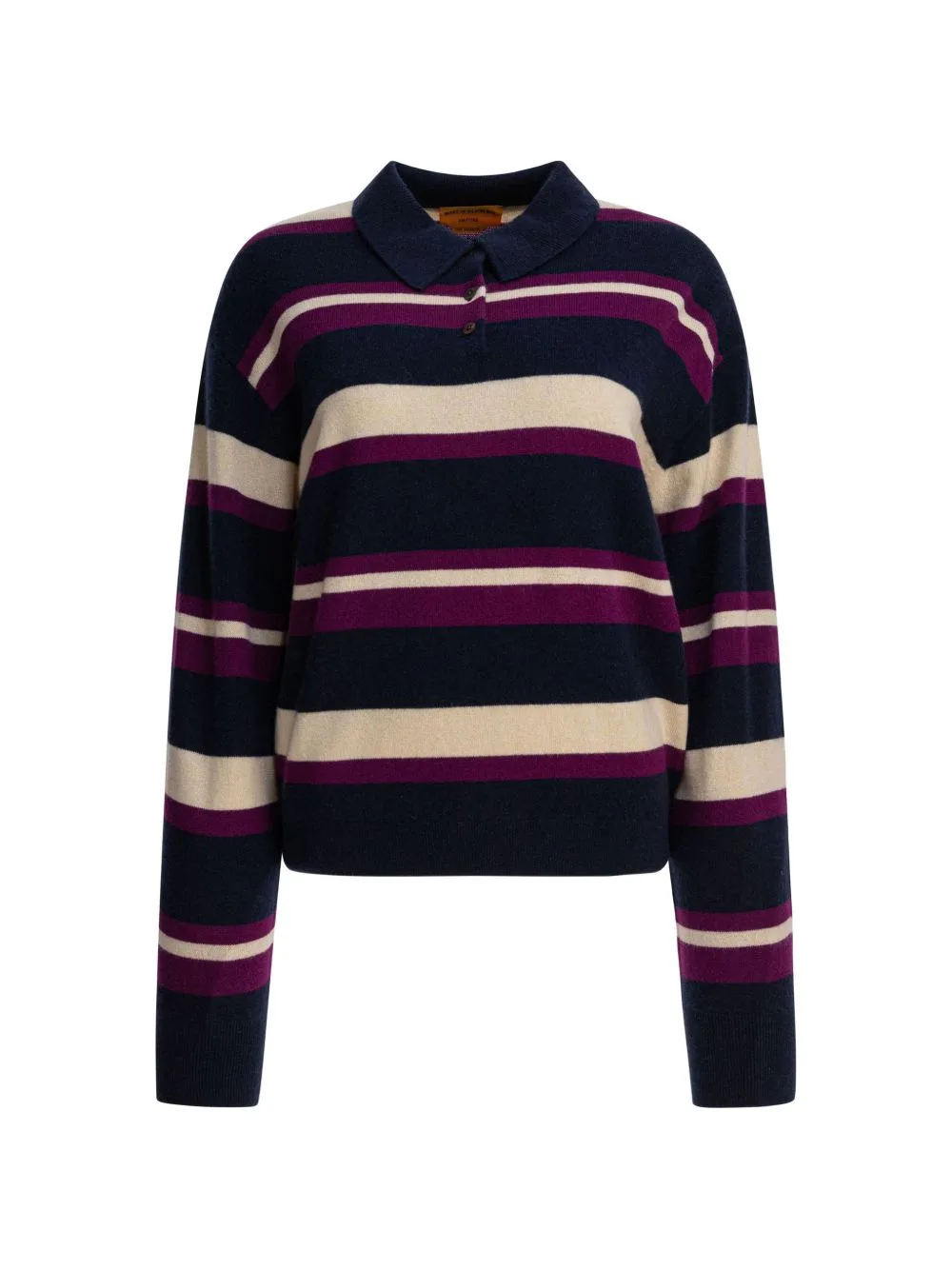 Striped Polo Shirt by Guest In Residence