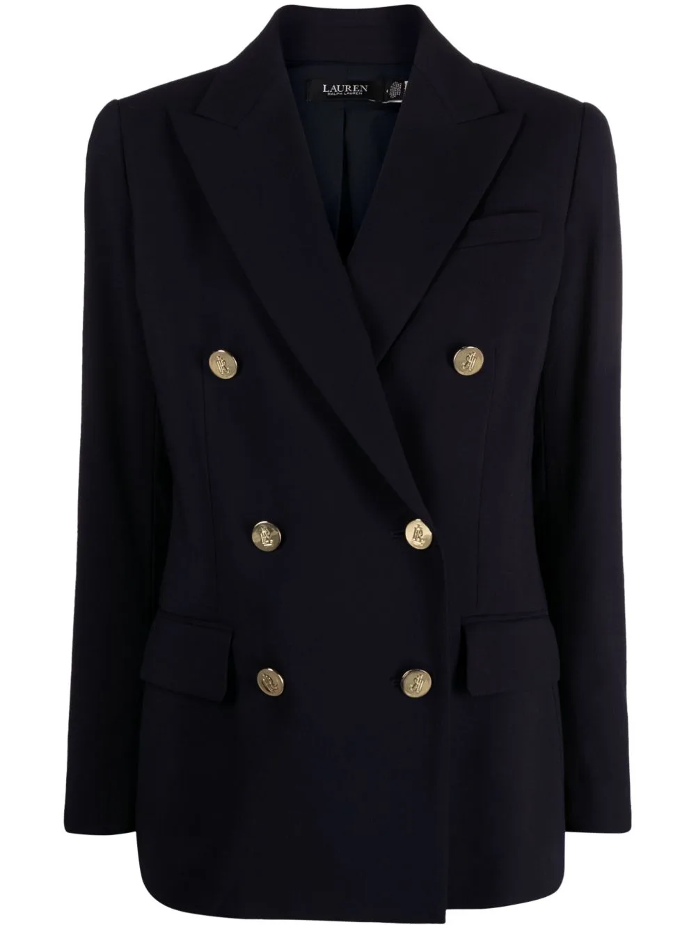 Peak-Lapels Double-Breasted Blazer by Lauren Ralph Lauren