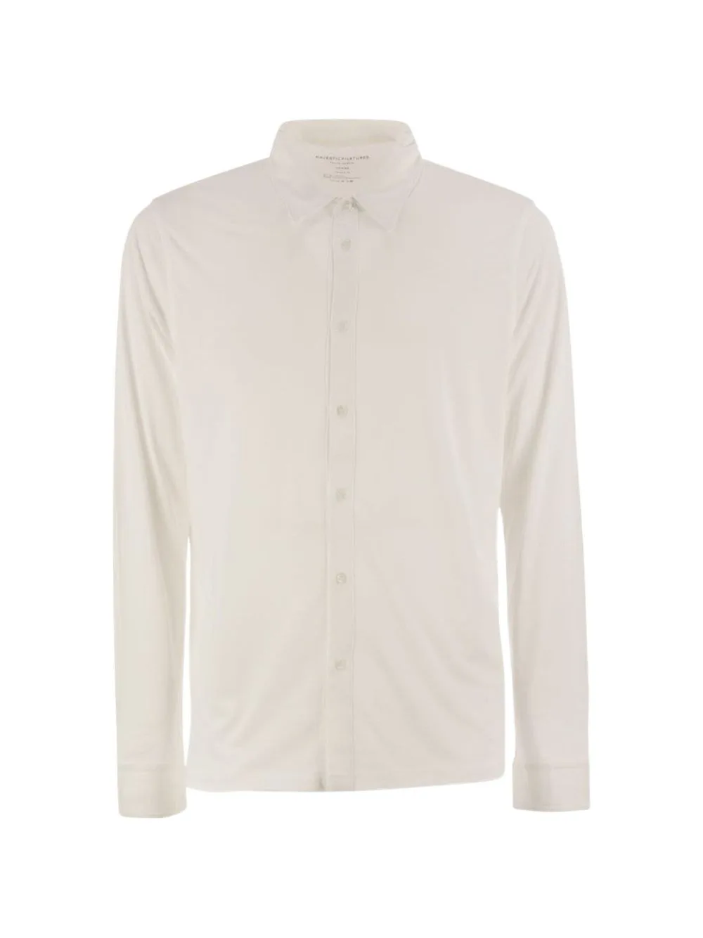 Button Polo Shirt by Majestic Filatures