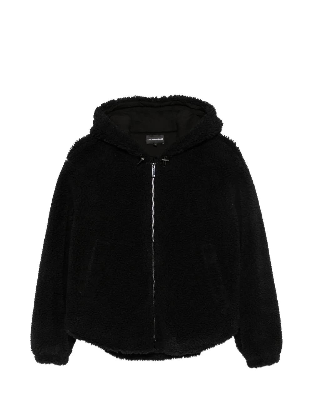 Zip-Up Hooded Jacket by Emporio Armani