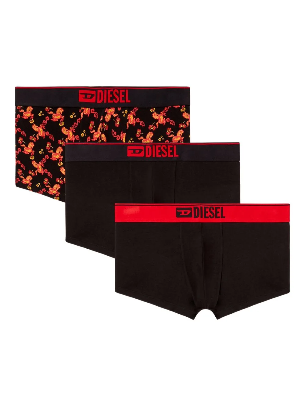 Red-Waistband Boxers by Diesel