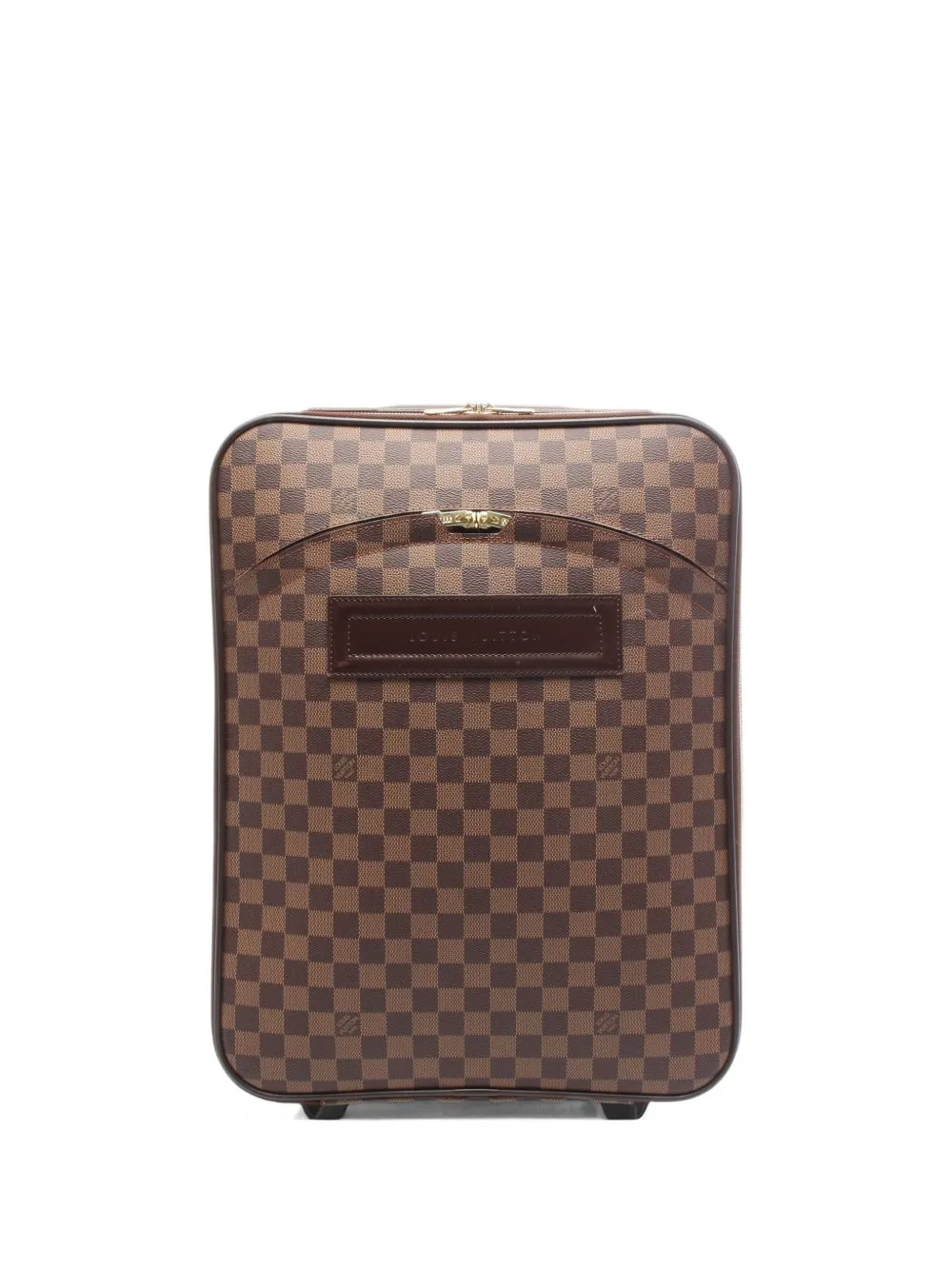2004 Damier Ebene Pegase 45 Suitcase by Louis Vuitton Pre-Owned