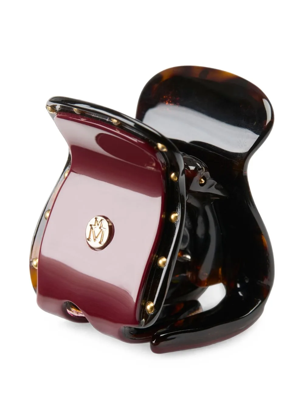Skipper Logo-Plaque Hair Claw by Maison Michel