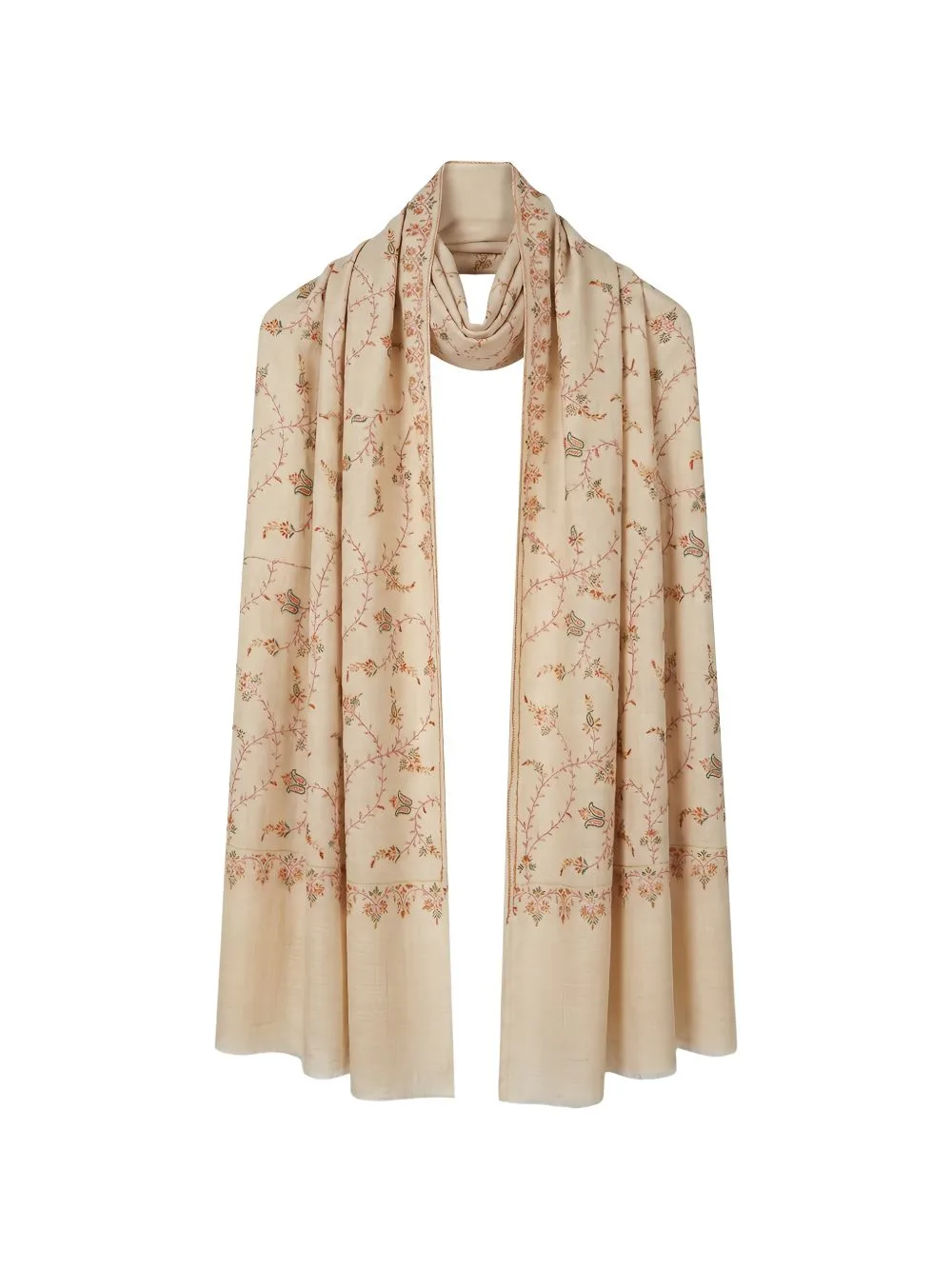 Kani Embroidered Scarf by Fedeli