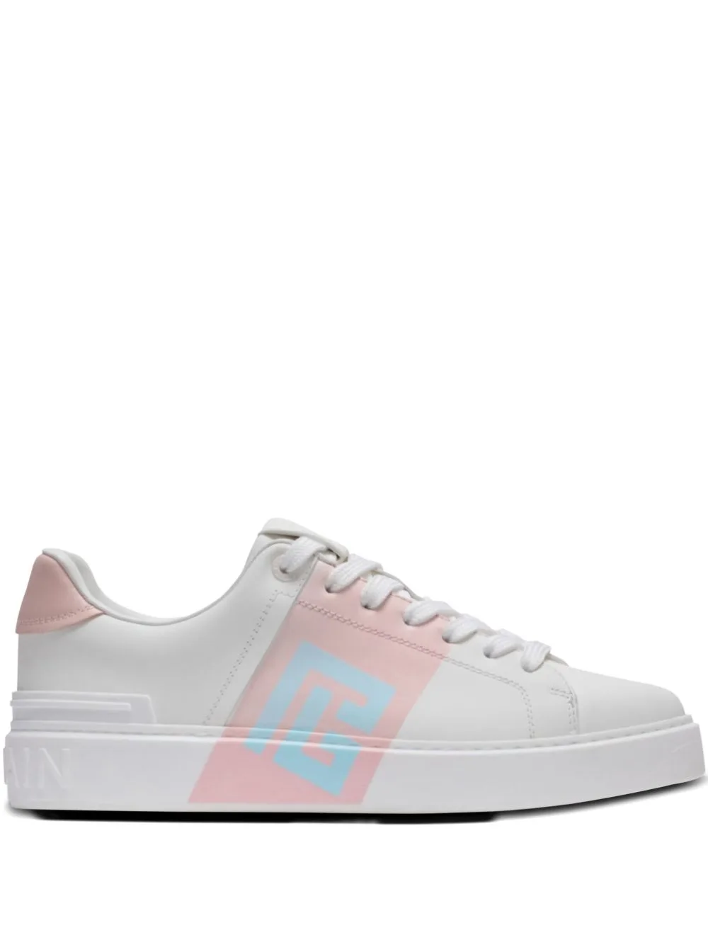 B-Court Panelled Sneakers by Balmain