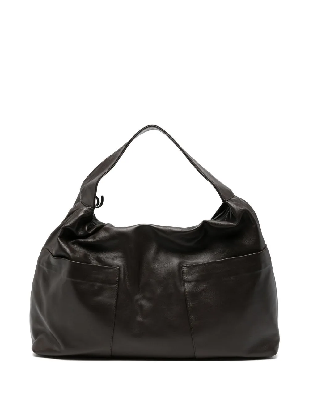 Maxi Sacco Panelled Leather Shoulder Bag by Gimaguas