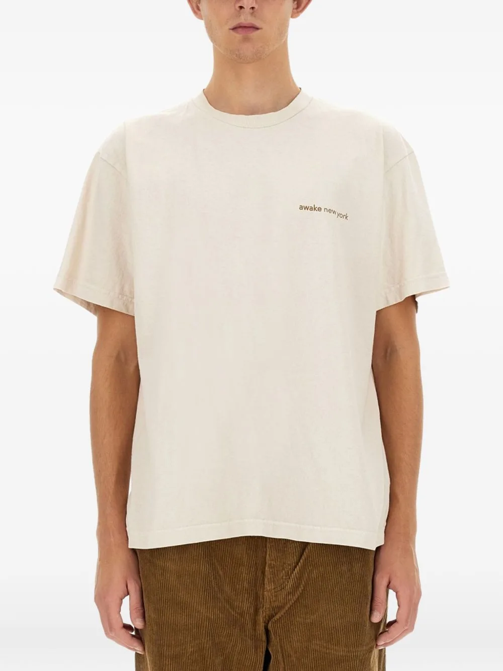 Logo-Print T-Shirt by Awake NY