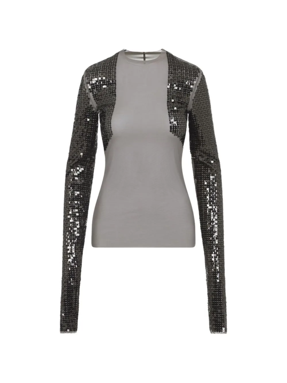 Dennis Sequin-Embellished T-Shirt by Rick Owens
