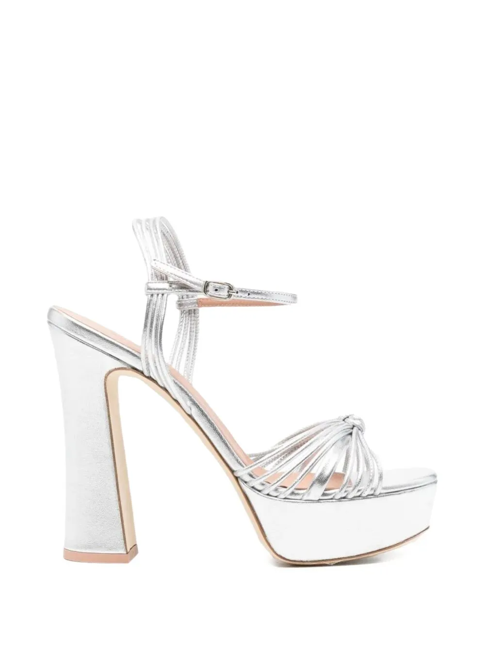 Lucille Knotted Platform Sandals