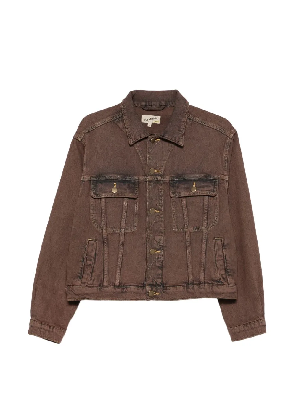 Faded-Effect Denim Jacket by Sanderlak