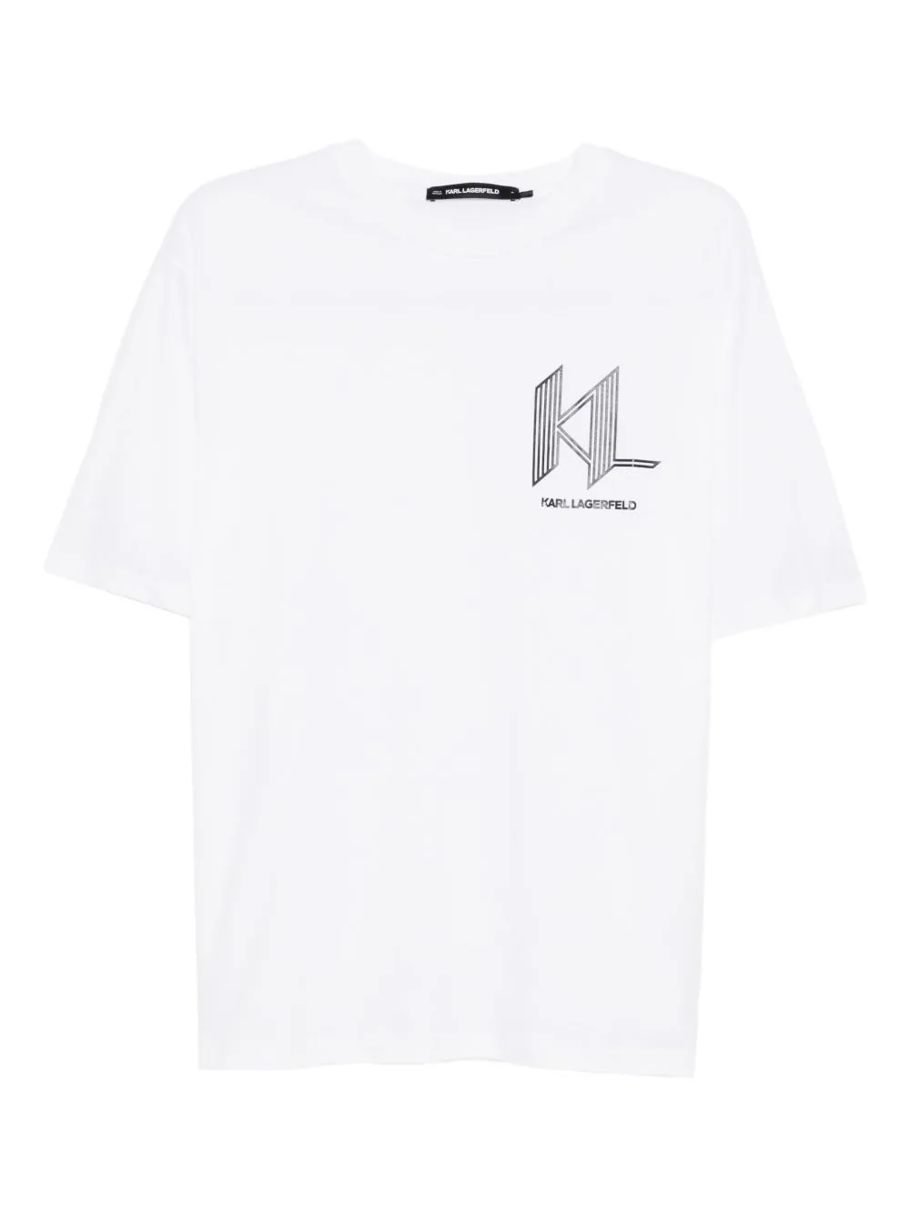 Artwork K T-Shirt by Karl Lagerfeld