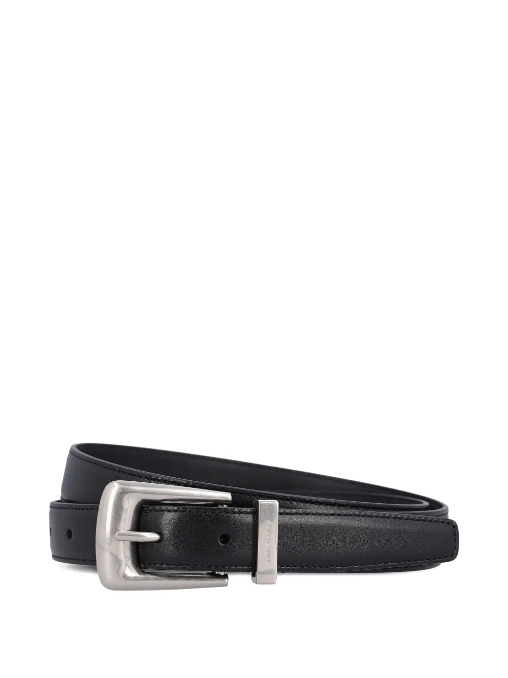 Folk Belt in Smooth Leather