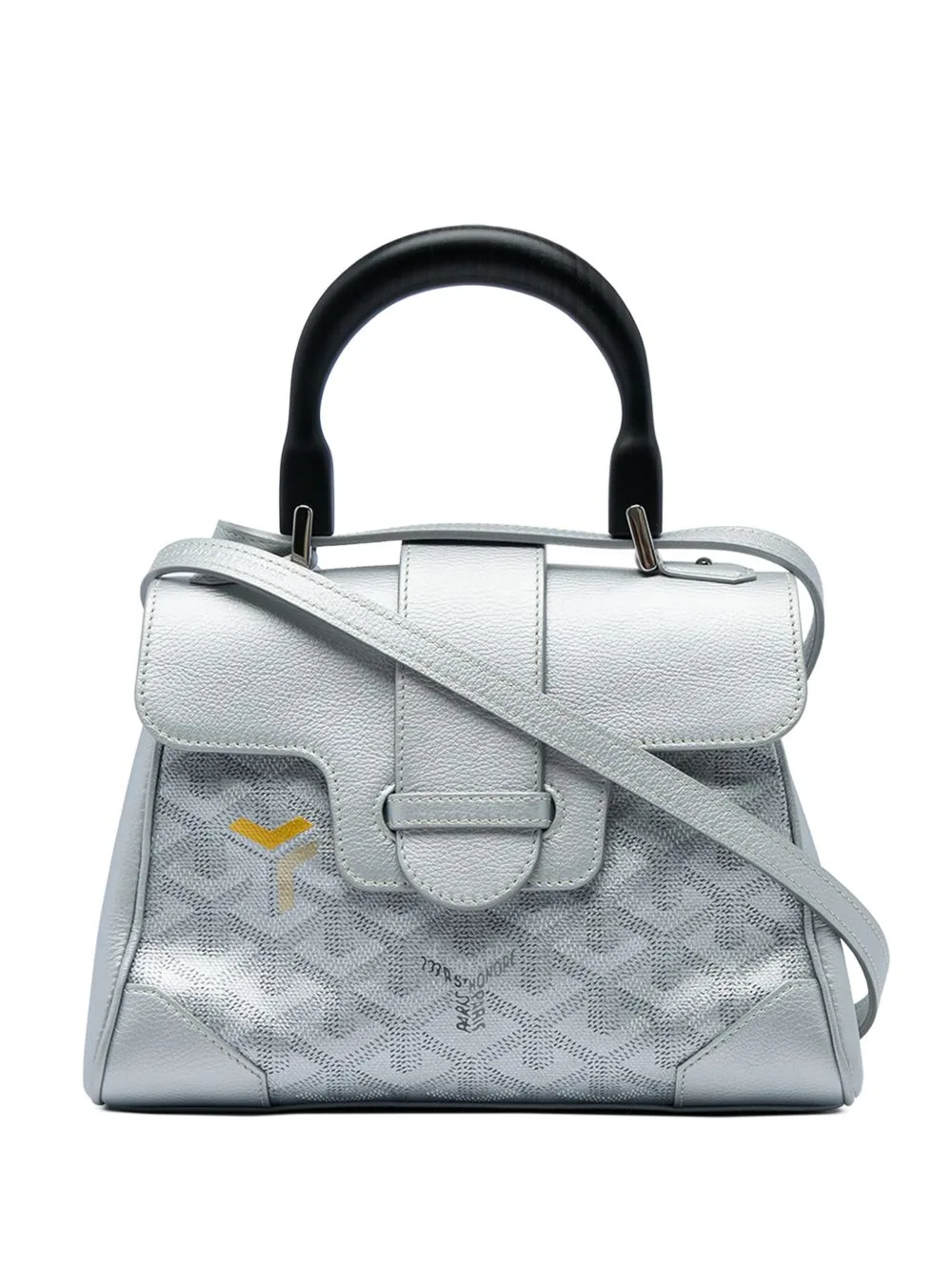 2020 Mini Goyardine Precious Metals Saigon Souple Satchel by Goyard Pre-Owned