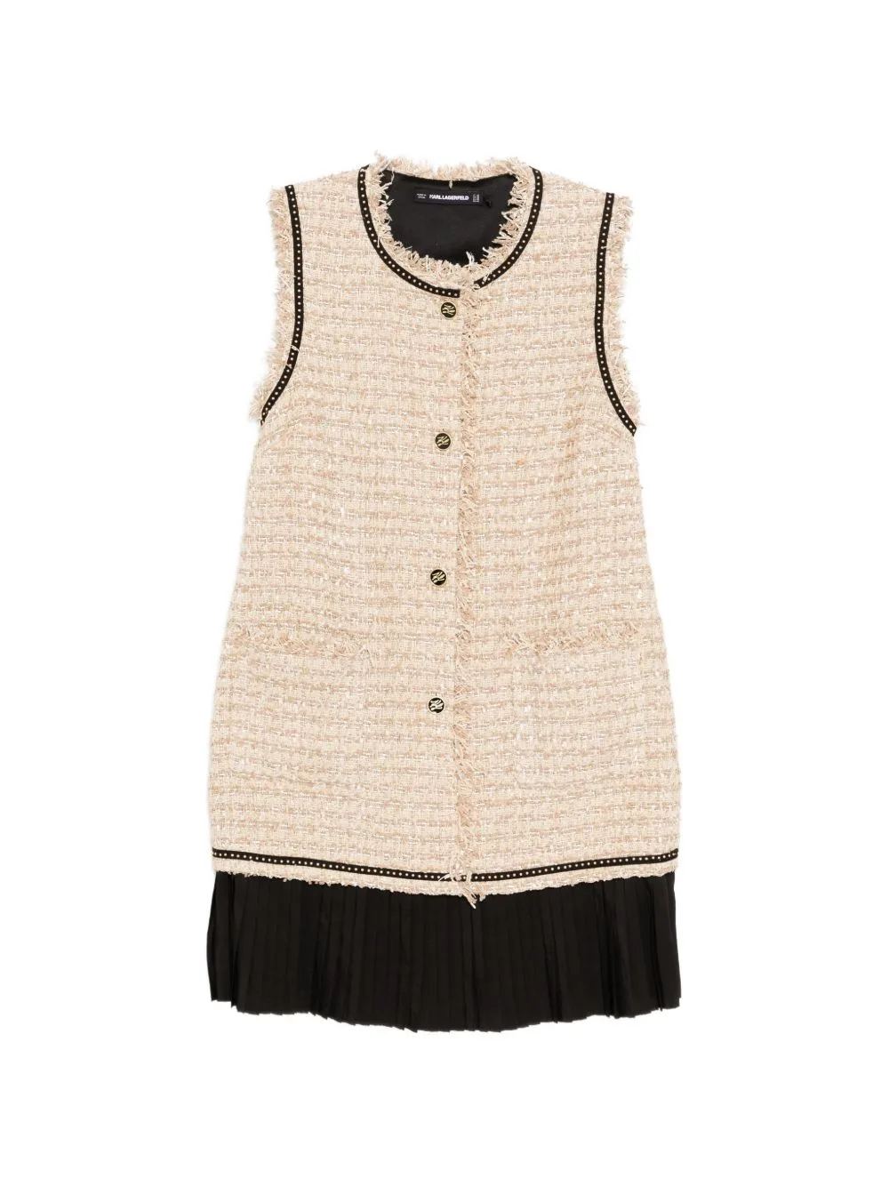 Boucle Mini Dress by Karl Lagerfeld