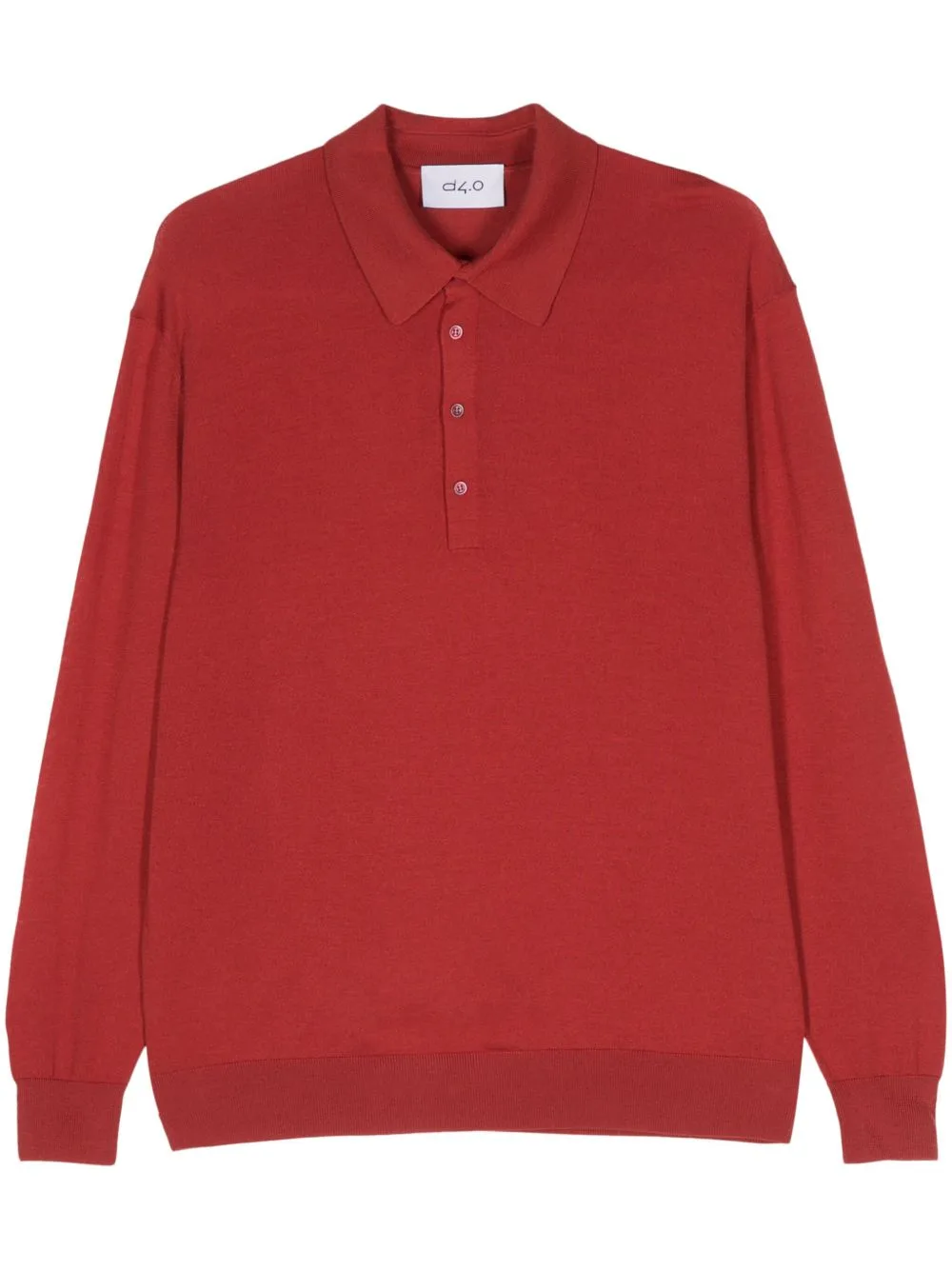 Wool Polo Shirt by D4.0