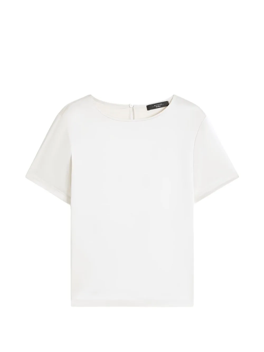 Satin-Finish Jersey-Insert T-Shirt by Weekend Max Mara
