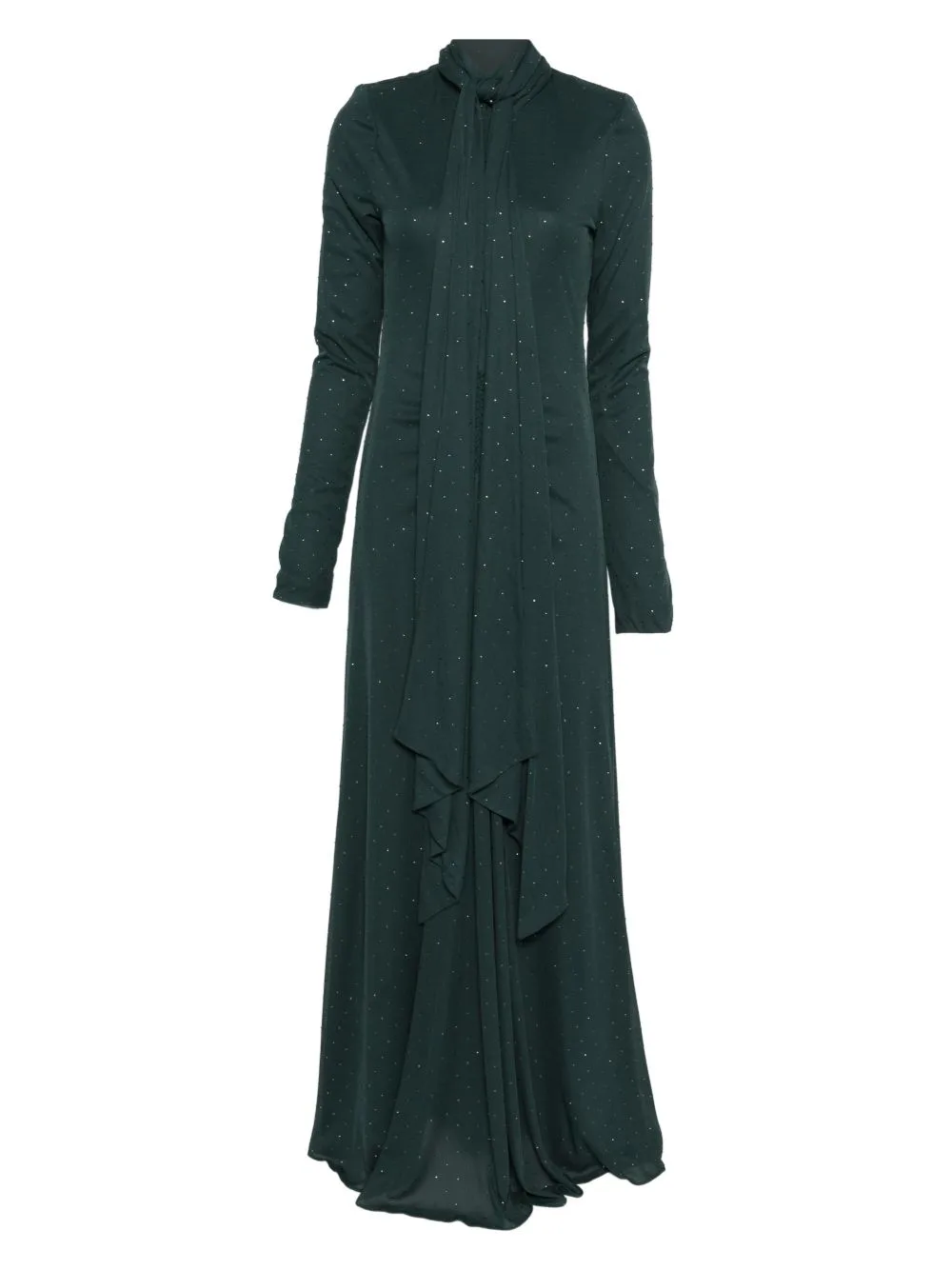 Scarf-Neck Maxi Dress by ROTATE BIRGER CHRISTENSEN