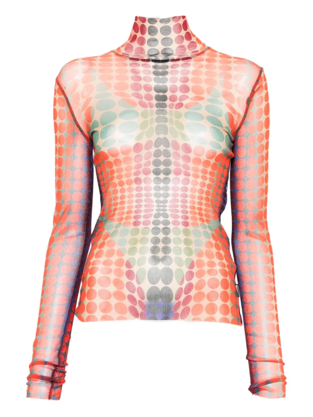Patterned Top by Jean Paul Gaultier