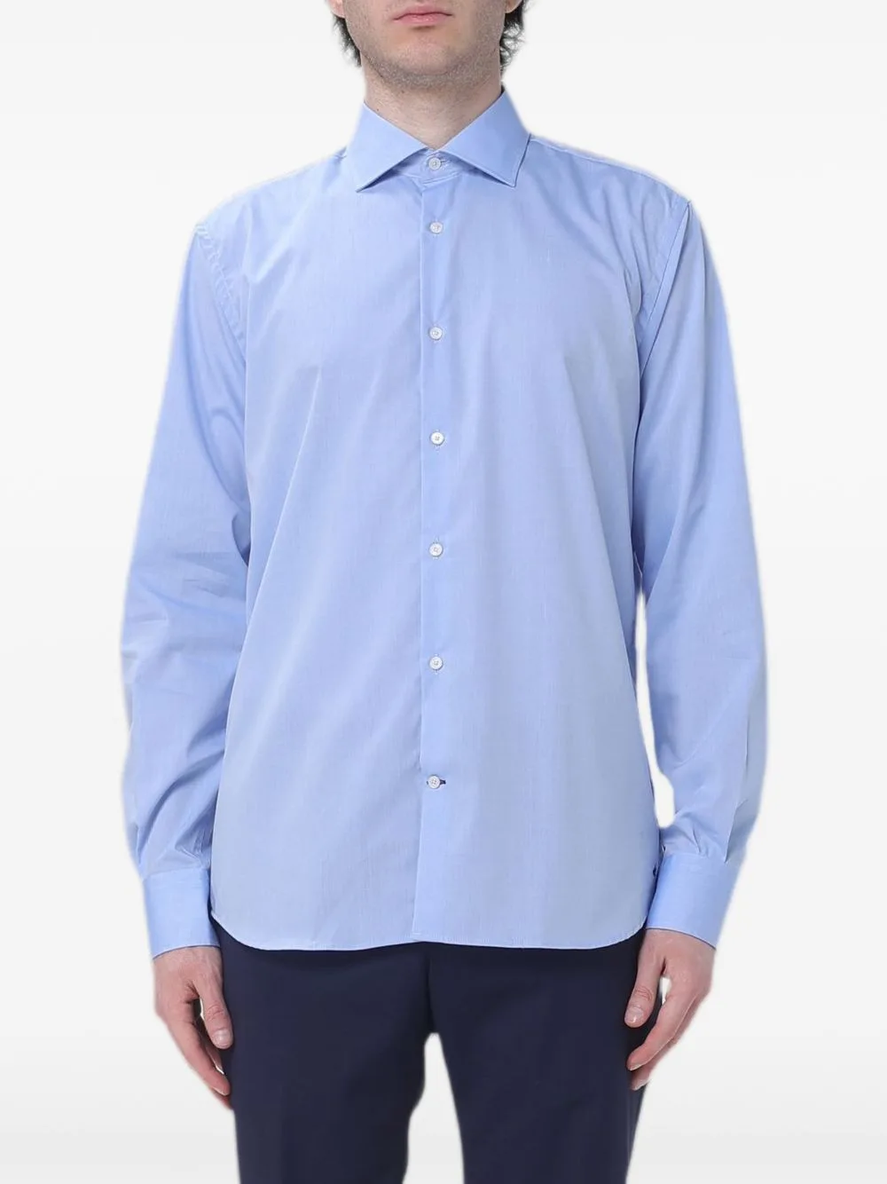 Poplin Cotton Shirt by BROOKSFIELD