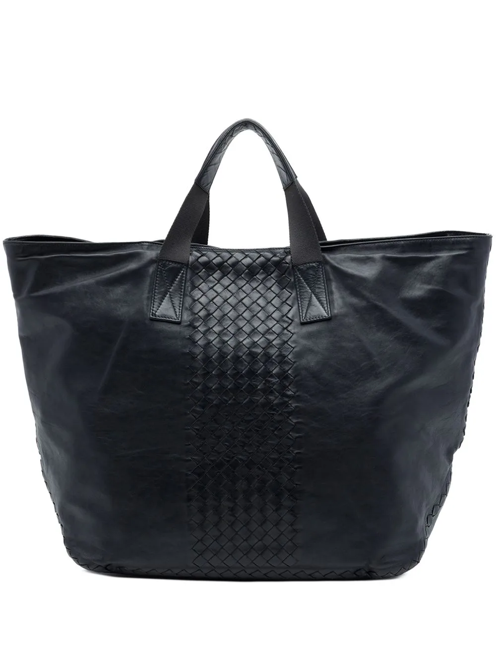 2012-2026 Intrecciato Trimmed Nappa Soft Tote Bag