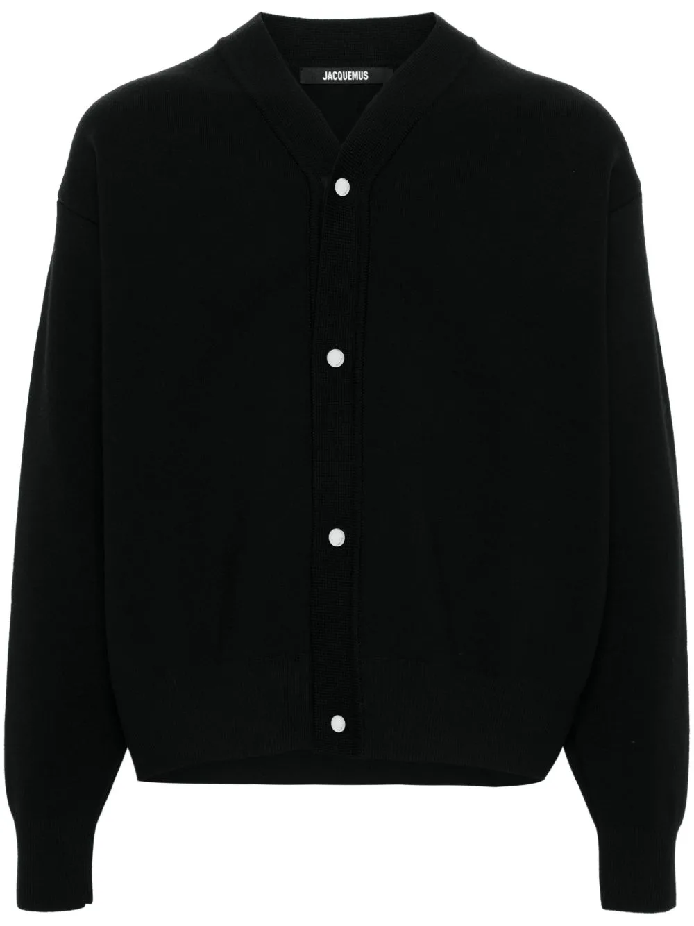 Press-Stud Knitted Cardigan by Jacquemus
