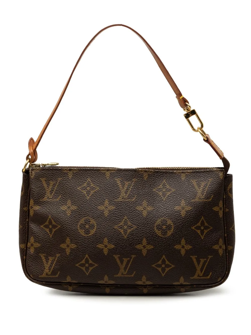 2002 Monogram Pochette Accessoires Shoulder Bag by Louis Vuitton Pre-Owned