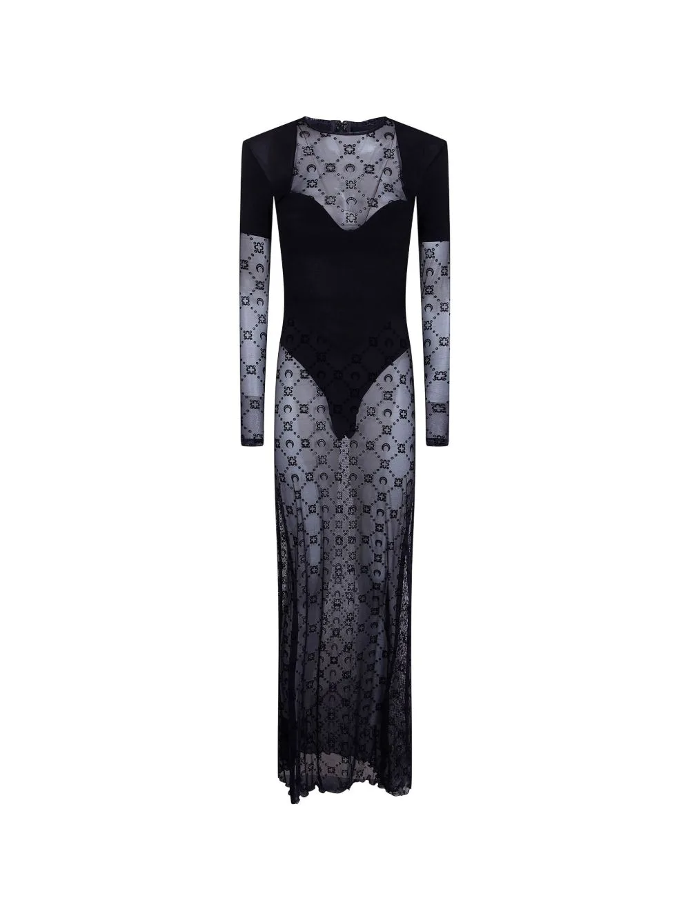 Layered Moon-Print Dress by Marine Serre