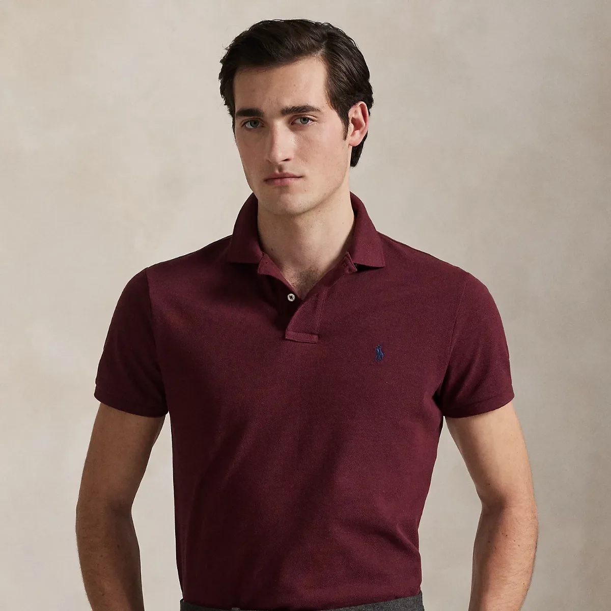 Slim Fit Mesh Polo Shirt by Polo Ralph Lauren