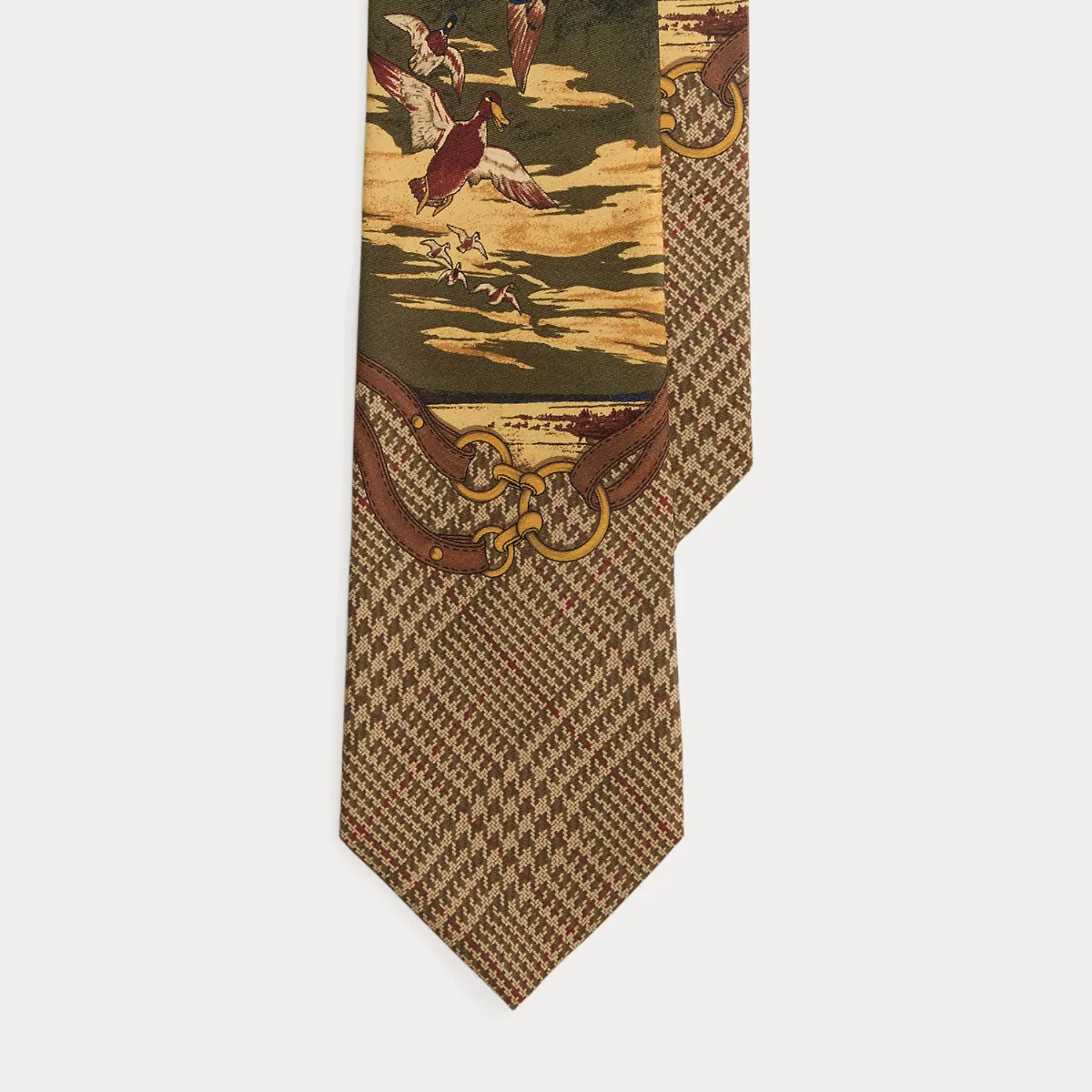 Graduate Duck-Print Silk Tie by Polo Ralph Lauren