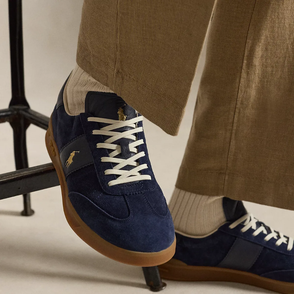 Heritage Aera Suede Trainer by Ralph Lauren Polo Sport