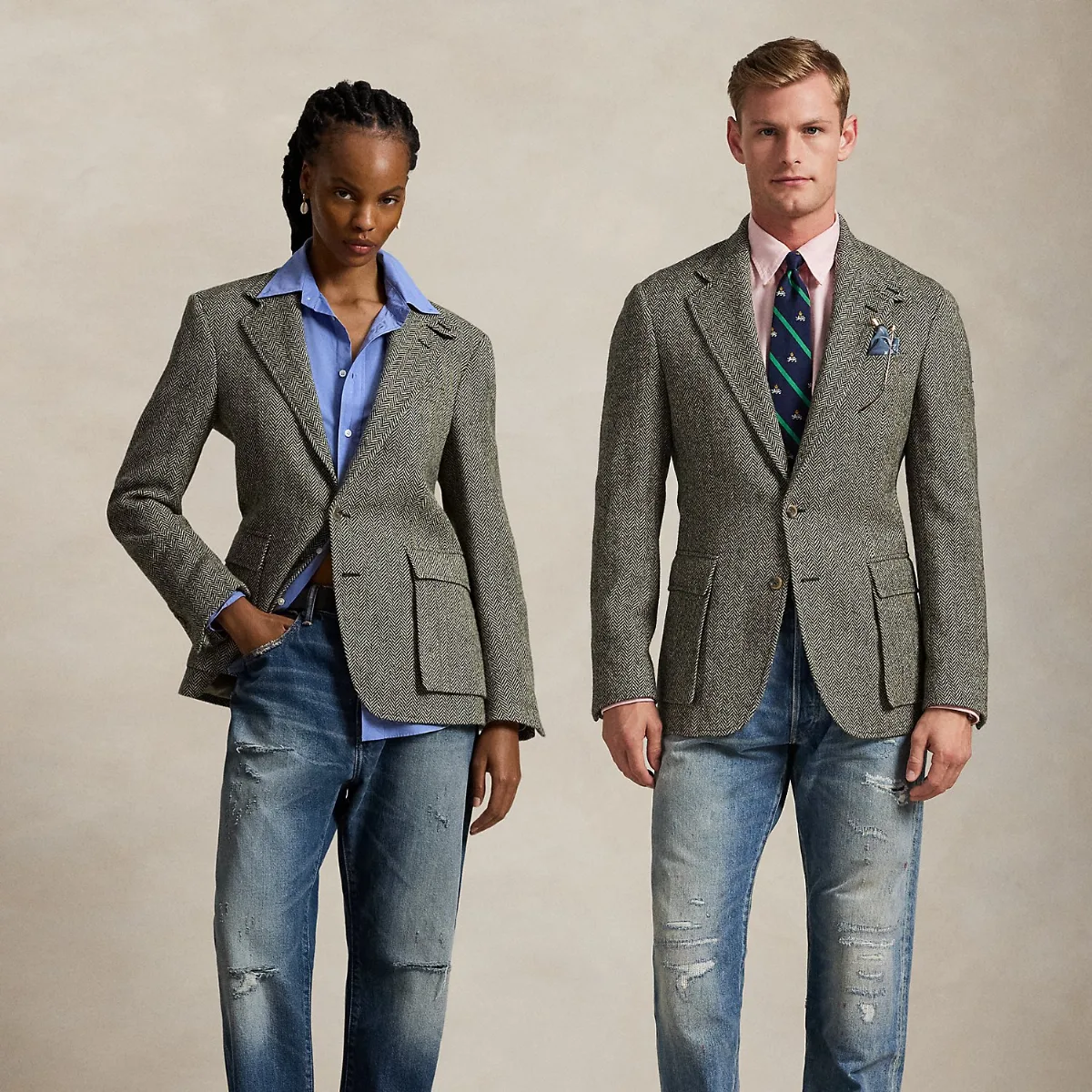 The RL67 Herringbone Tweed Jacket by Polo Ralph Lauren