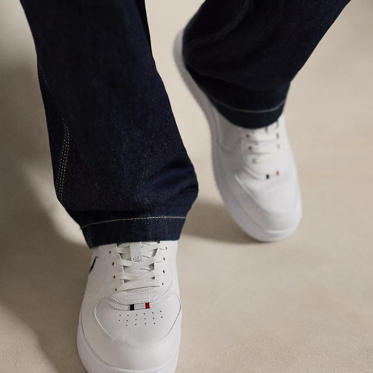 Masters Court Leather Trainer by Ralph Lauren Polo Sport