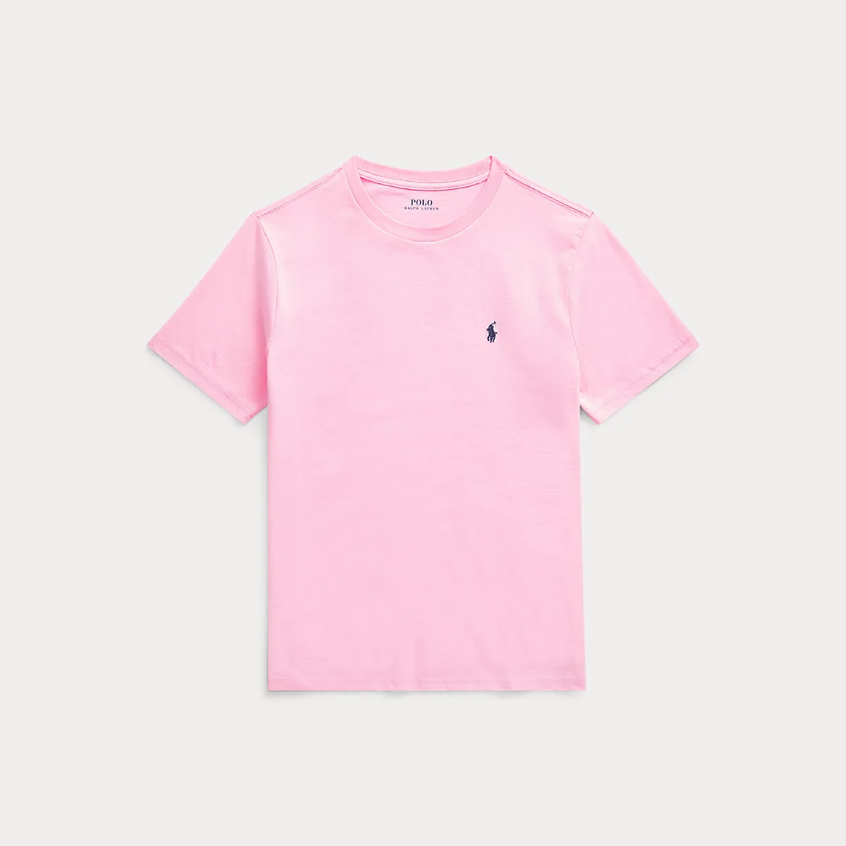 Cotton Jersey Crewneck T-Shirt by Ralph Lauren
