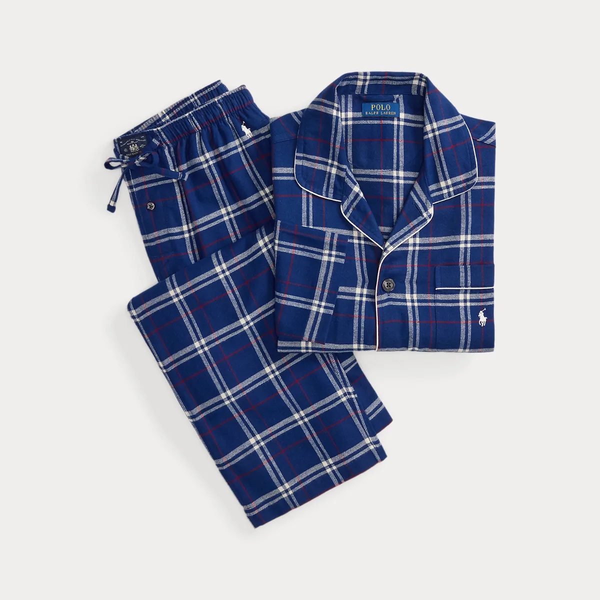 Plaid Flannel Sleep Set by Polo Ralph Lauren