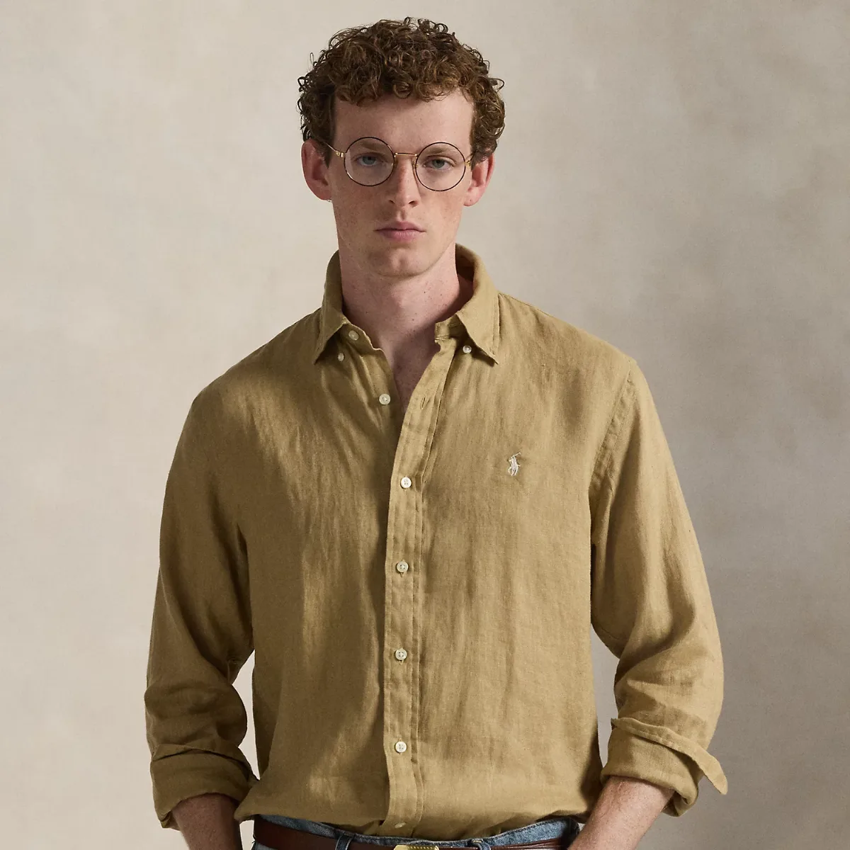Custom Fit Linen Shirt