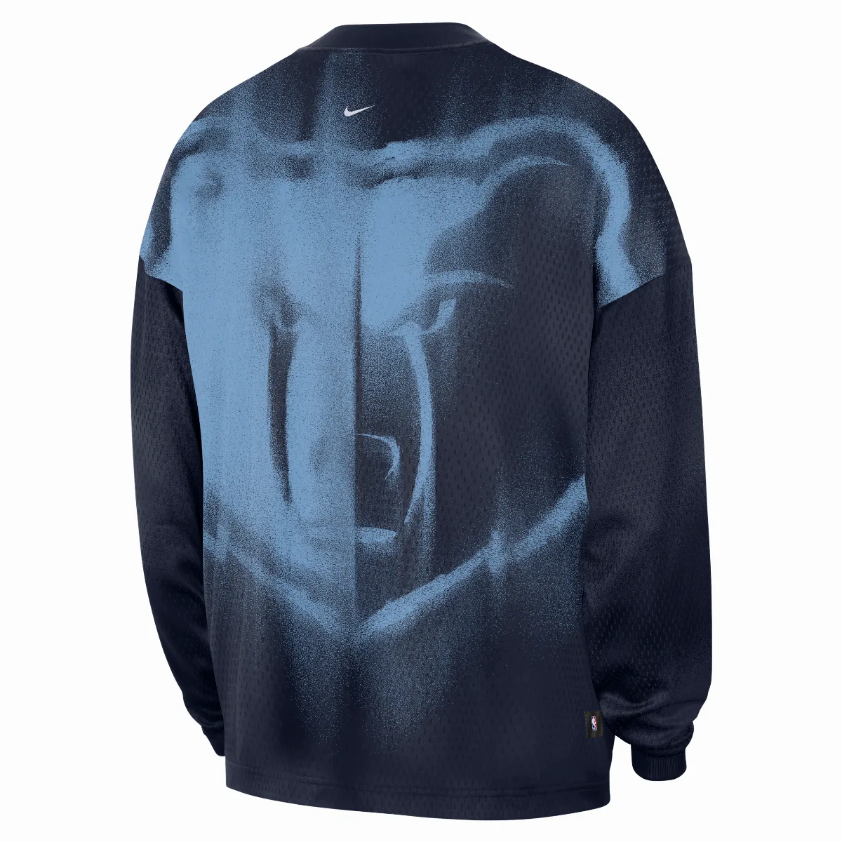 Memphis Grizzlies Standard Issue Basketball Long-Sleeve Top by Nike