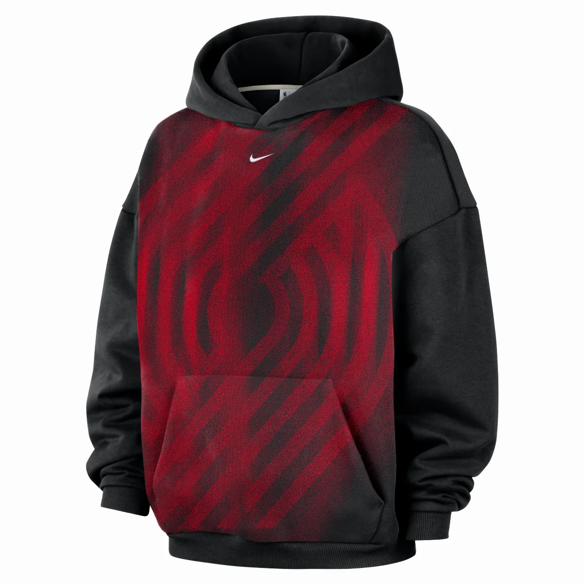 Portland Trail Blazers Standard Issue Fleece Basketball Hoodie by Nike