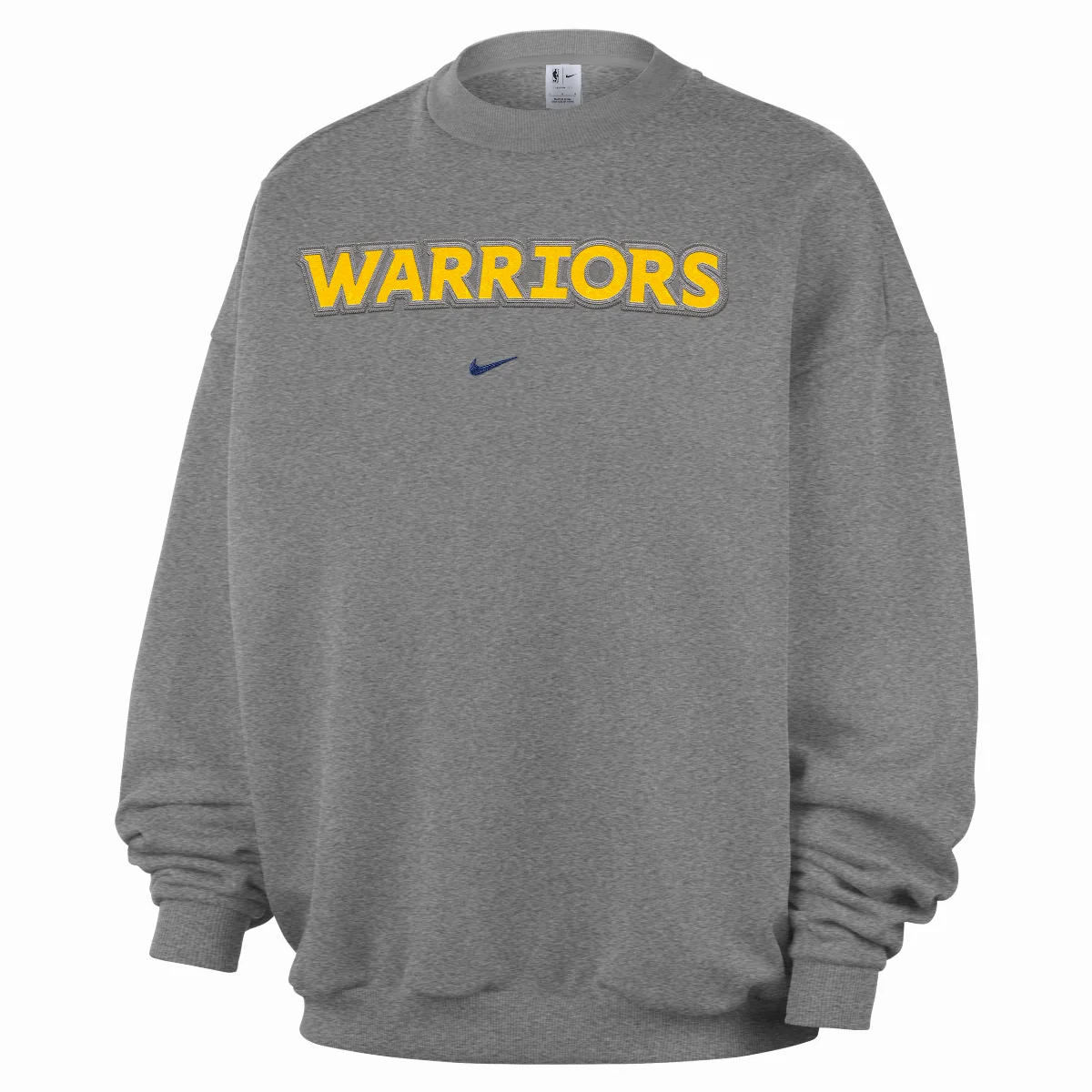Golden State Warriors Standard Issue Fleece Crew by Nike