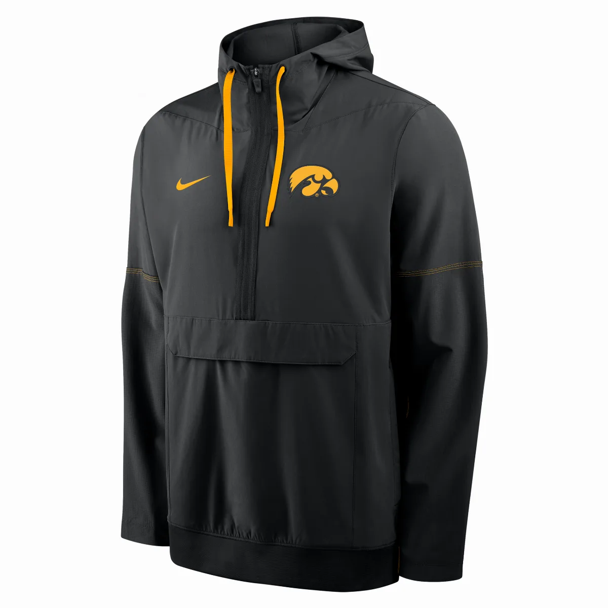 Iowa Sideline Anorak College 1/2-Zip Hooded Jacket by Nike