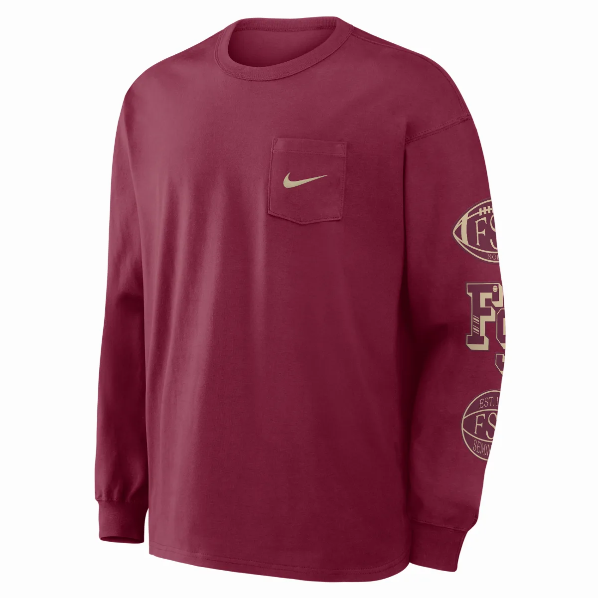 Florida State Academic Max90 Pocket College Long-Sleeve T-Shirt by Nike