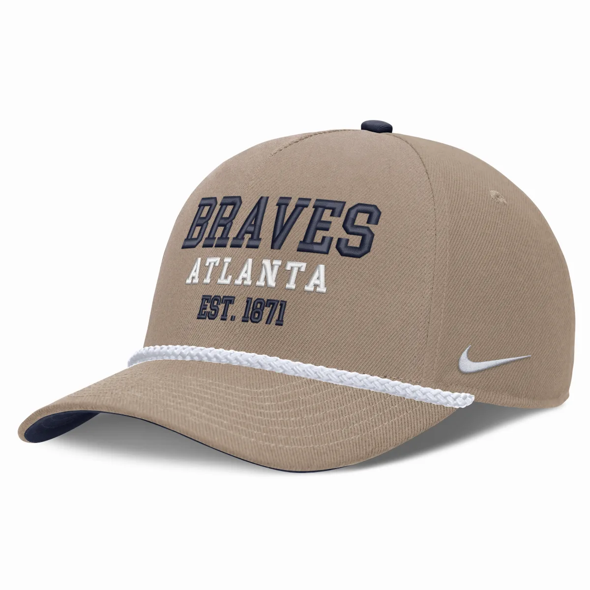 Atlanta Braves Rise MLB Adjustable Hat by Nike