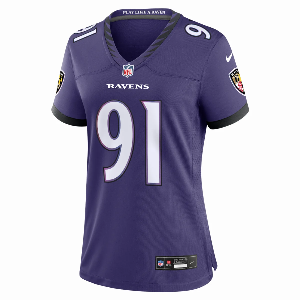 Trey Hendrickson Baltimore Ravens NFL Game Jersey by Nike