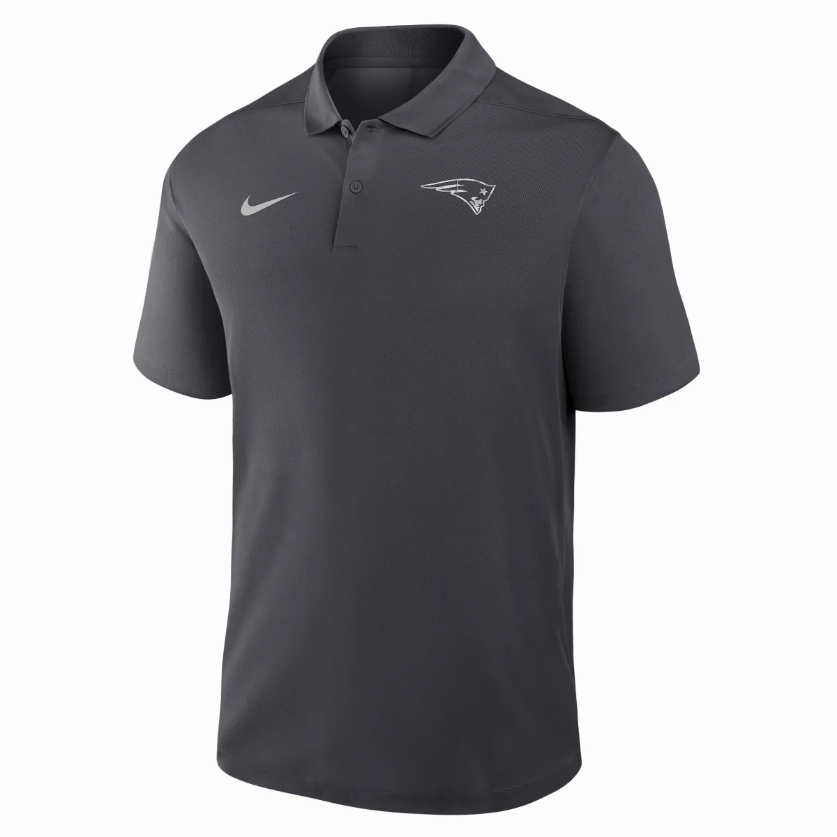 New England Patriots Fractal Logo Victory Dri-FIT NFL Polo
