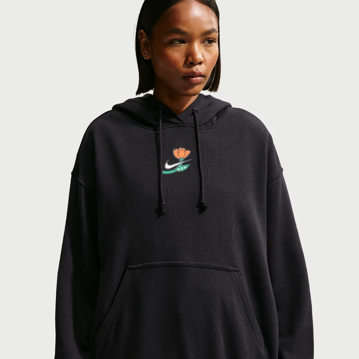 Phoenix Fleece Oversized Pullover Basketball Hoodie by Nike
