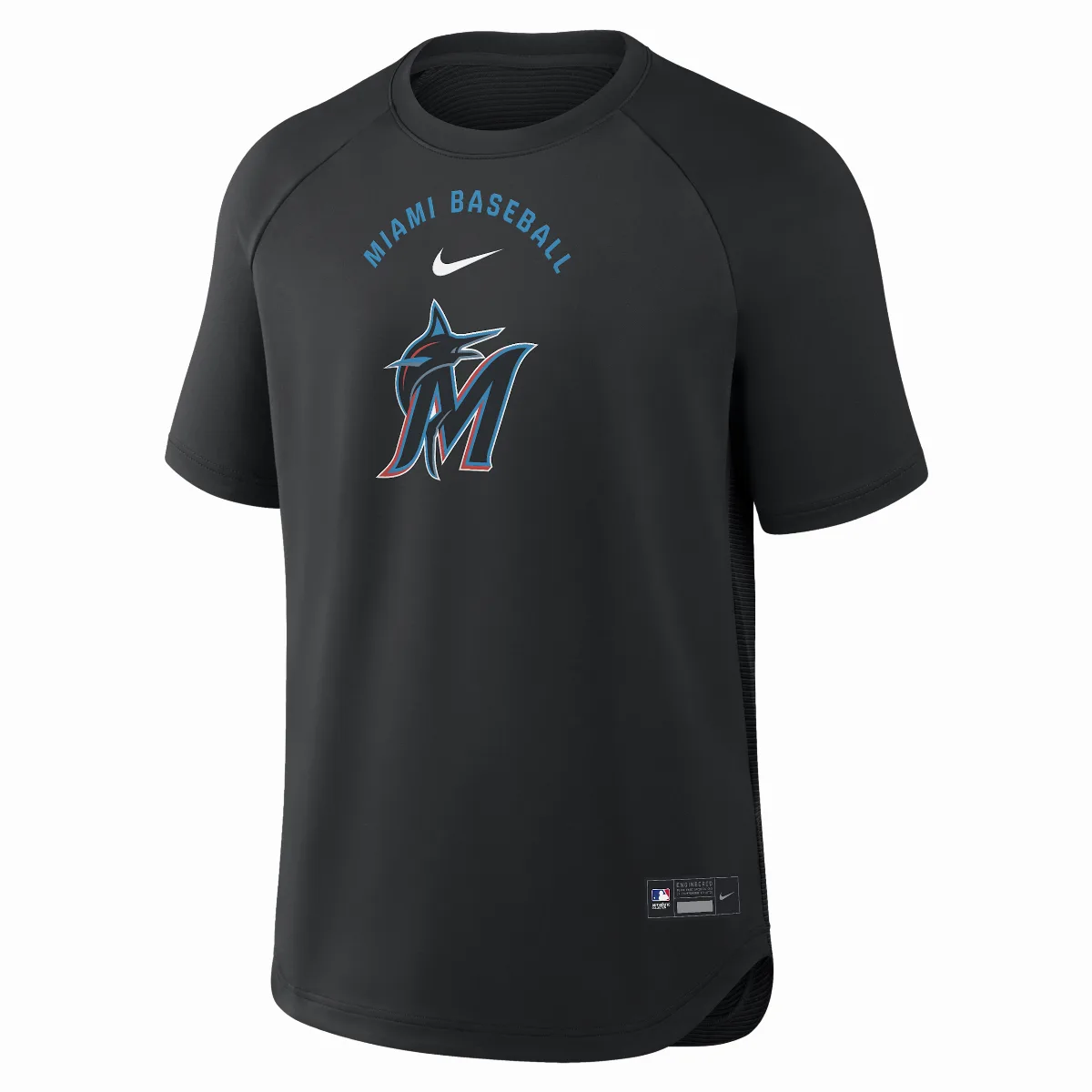 Miami Marlins Authentic Collection Batting Practice Pregame Dri-FIT MLB Top by Nike