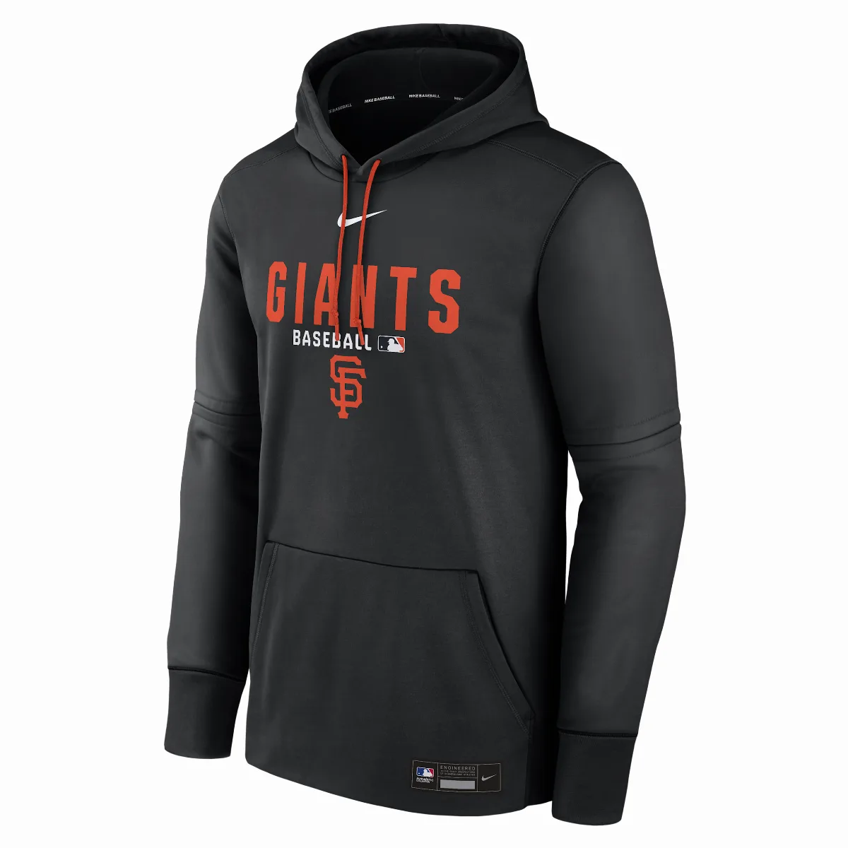 San Francisco Giants Authentic Collection Therma MLB Pullover Hoodie by Nike