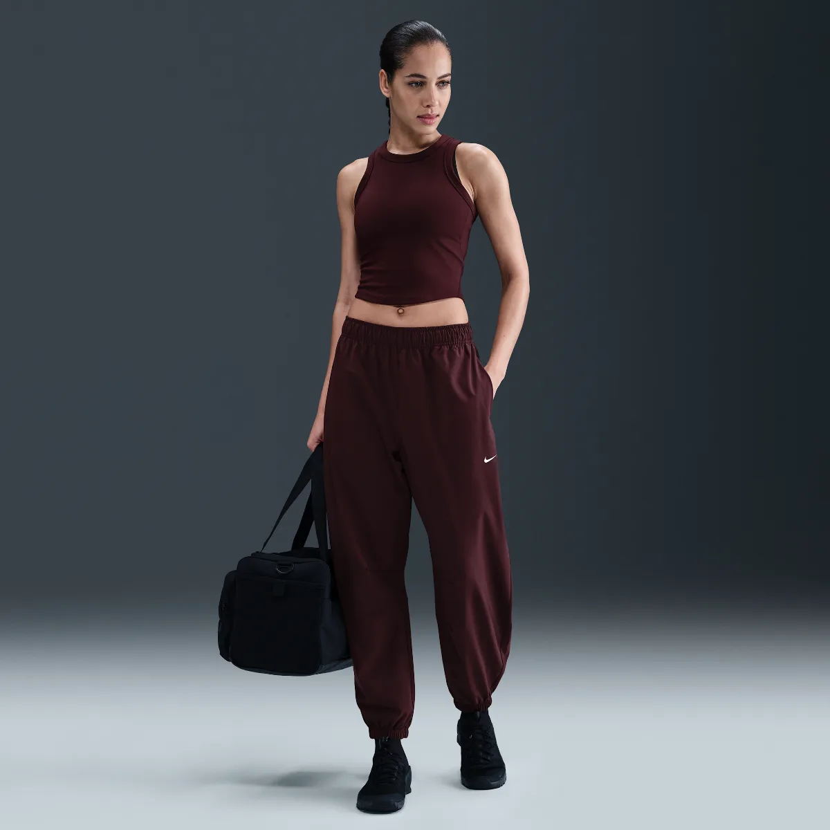 One Repel High-Waisted Woven Pants by Nike