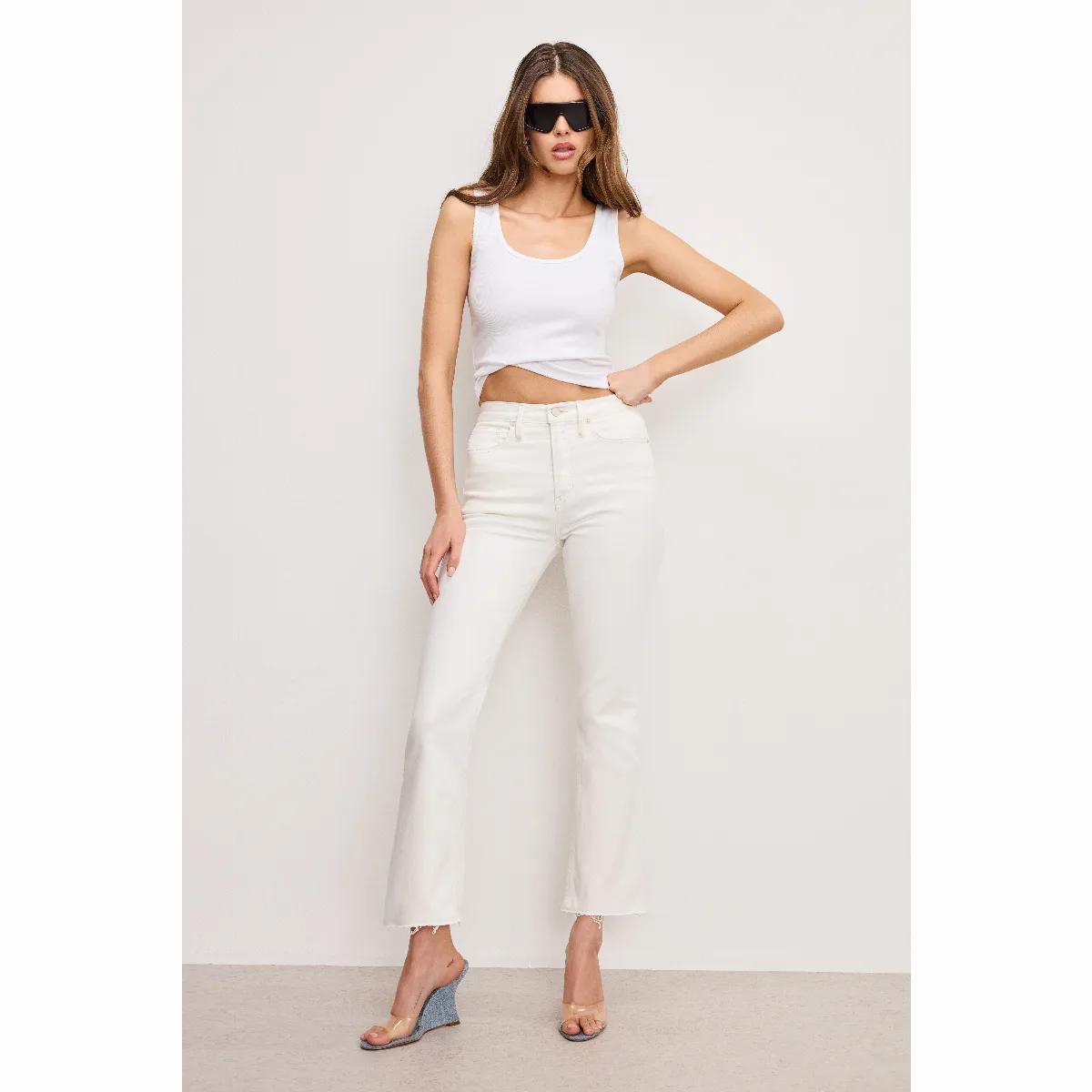 Good Kick Flare Jeans by GOOD AMERICAN